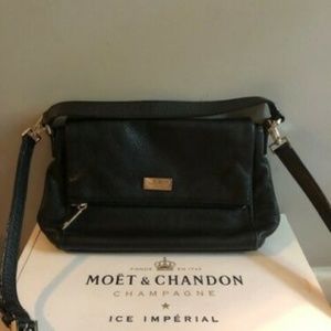 Black Leather Kate Spade Satchel/Crossbody